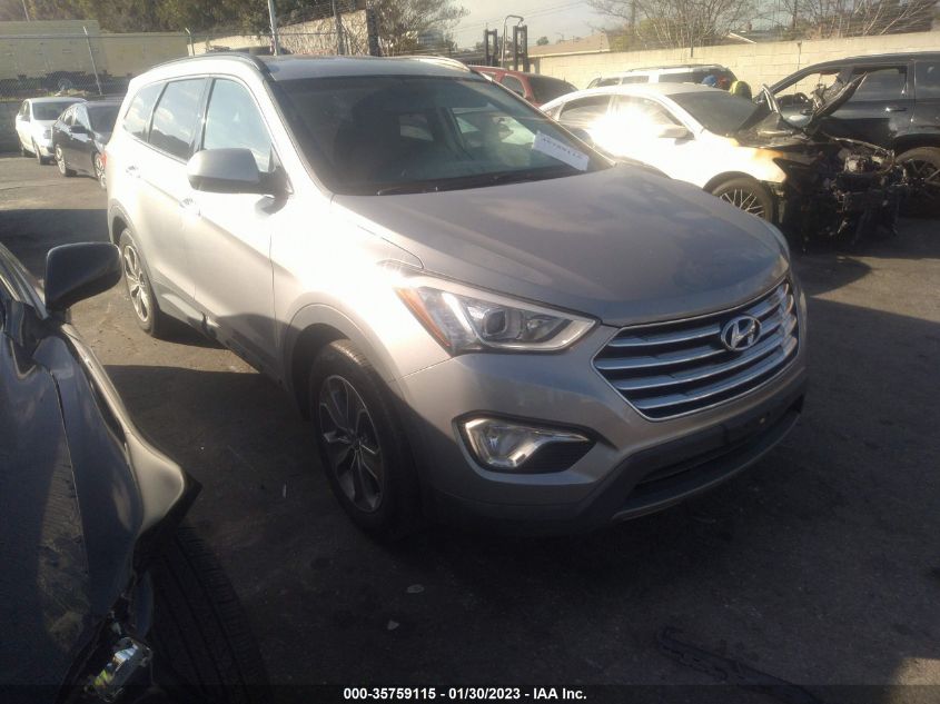 2014 HYUNDAI SANTA FE GLS - KM8SM4HF7EU046580