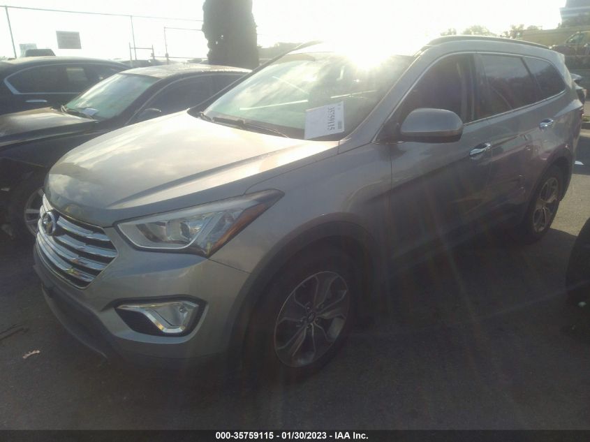 2014 HYUNDAI SANTA FE GLS - KM8SM4HF7EU046580