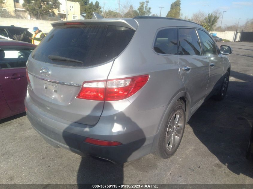 2014 HYUNDAI SANTA FE GLS - KM8SM4HF7EU046580