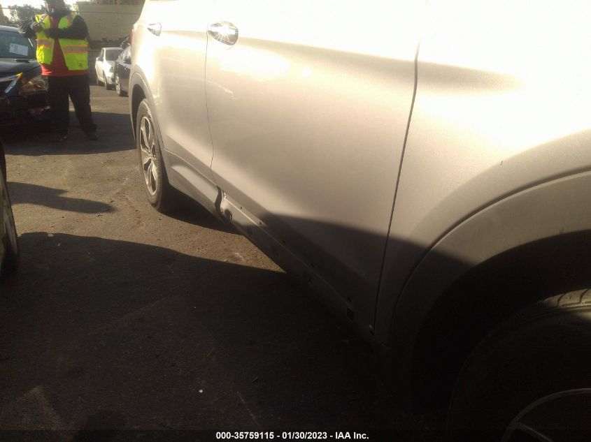 2014 HYUNDAI SANTA FE GLS - KM8SM4HF7EU046580