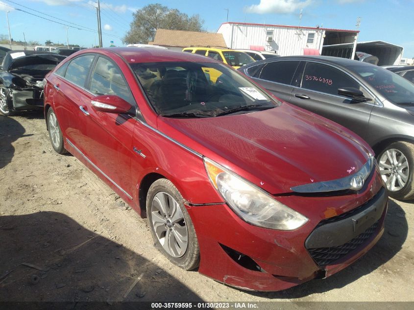 2013 HYUNDAI SONATA HYBRID LIMITED - KMHEC4A45DA080803