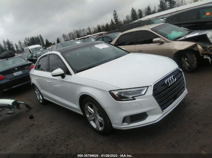 2017 AUDI A3 SEDAN PREMIUM - WAUB8GFF1H1011517