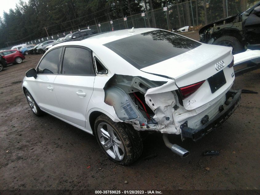 2017 AUDI A3 SEDAN PREMIUM - WAUB8GFF1H1011517