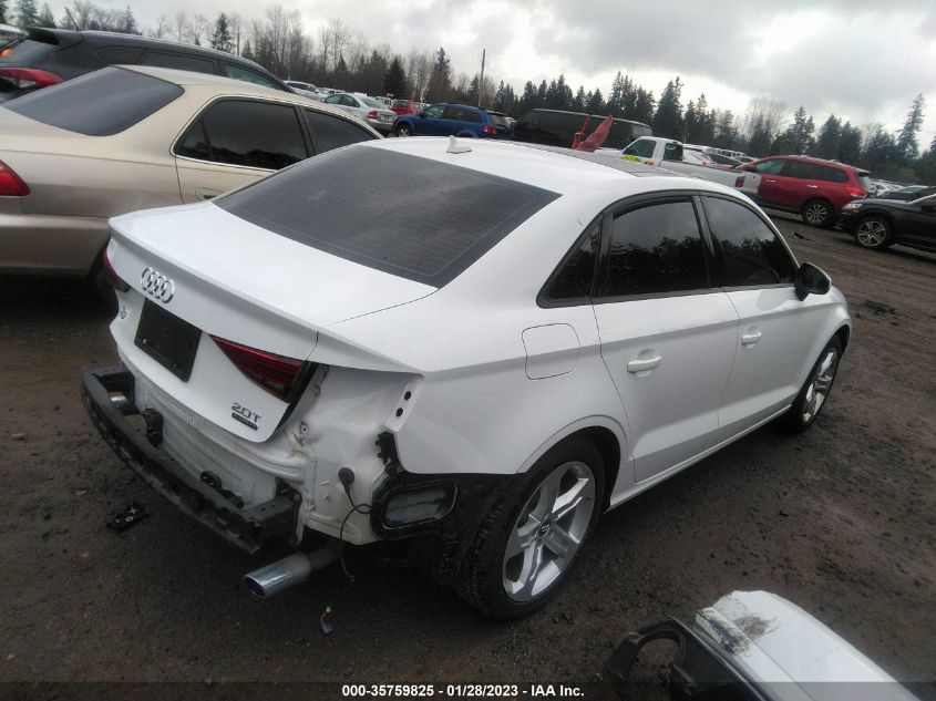 2017 AUDI A3 SEDAN PREMIUM - WAUB8GFF1H1011517