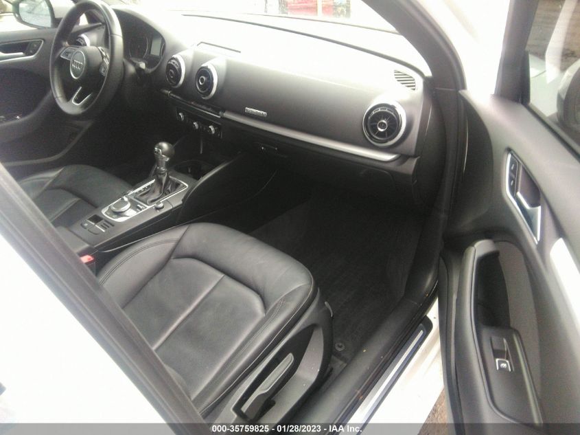 2017 AUDI A3 SEDAN PREMIUM - WAUB8GFF1H1011517