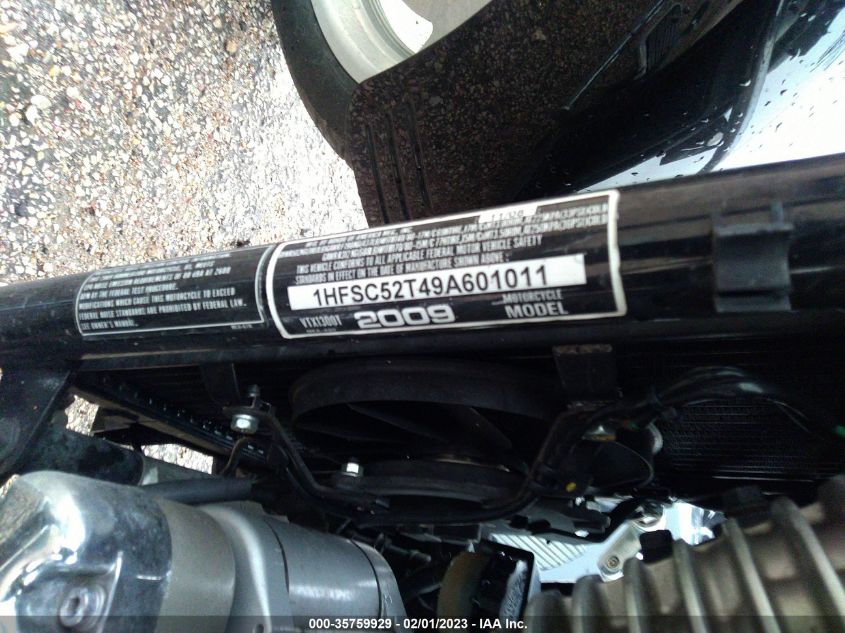 2009 HONDA VTX1300 T 1HFSC52T49A601011