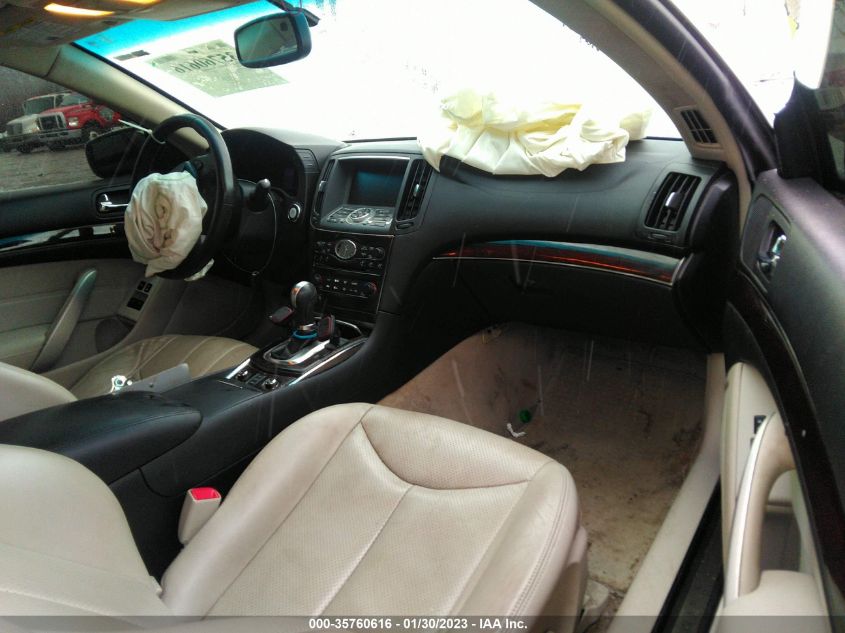 2013 INFINITI G37 COUPE X JN1CV6EL1DM950325