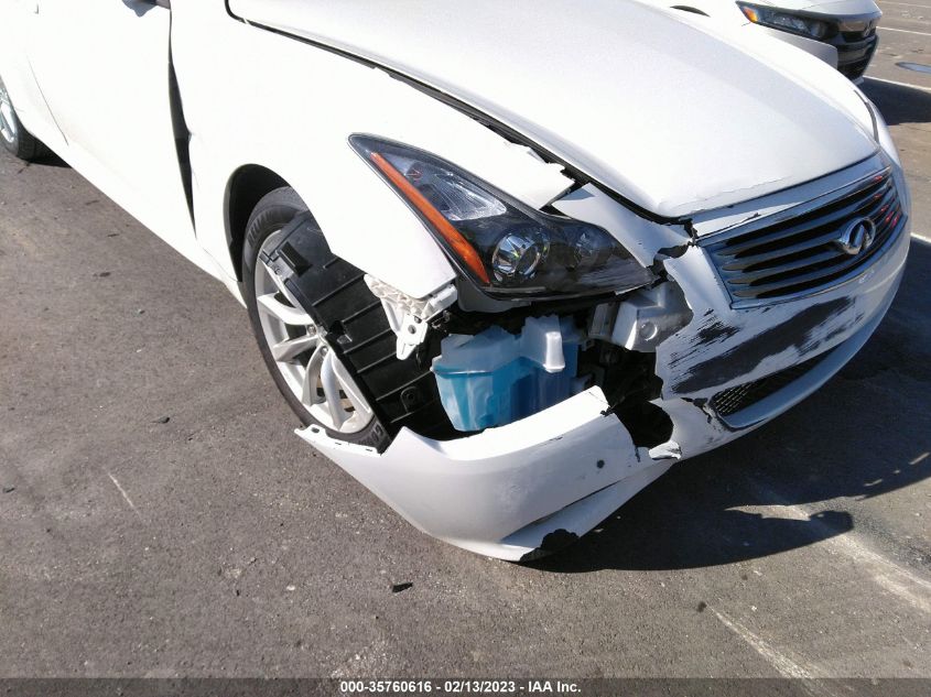 2013 INFINITI G37 COUPE X JN1CV6EL1DM950325