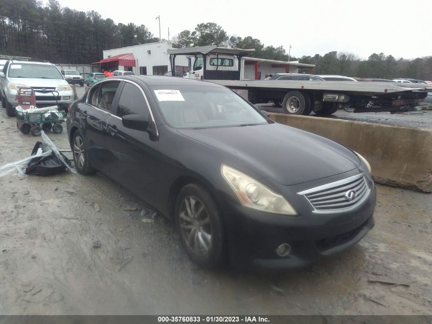 2013 INFINITI G37 SEDAN X - JN1CV6AR9DM751825