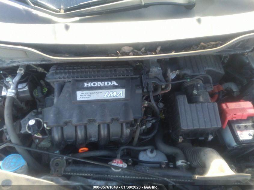 2013 HONDA INSIGHT JHMZE2H3XDS000809