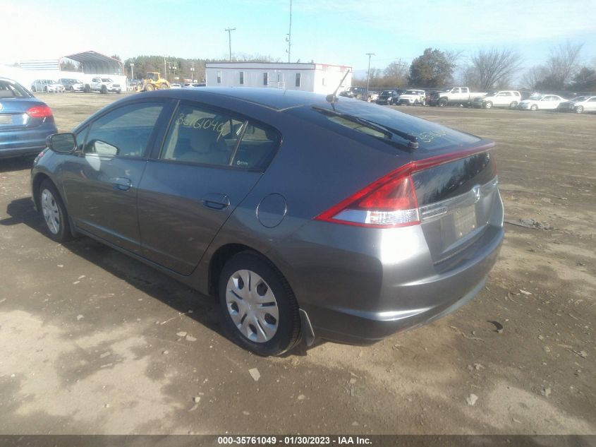 2013 HONDA INSIGHT JHMZE2H3XDS000809