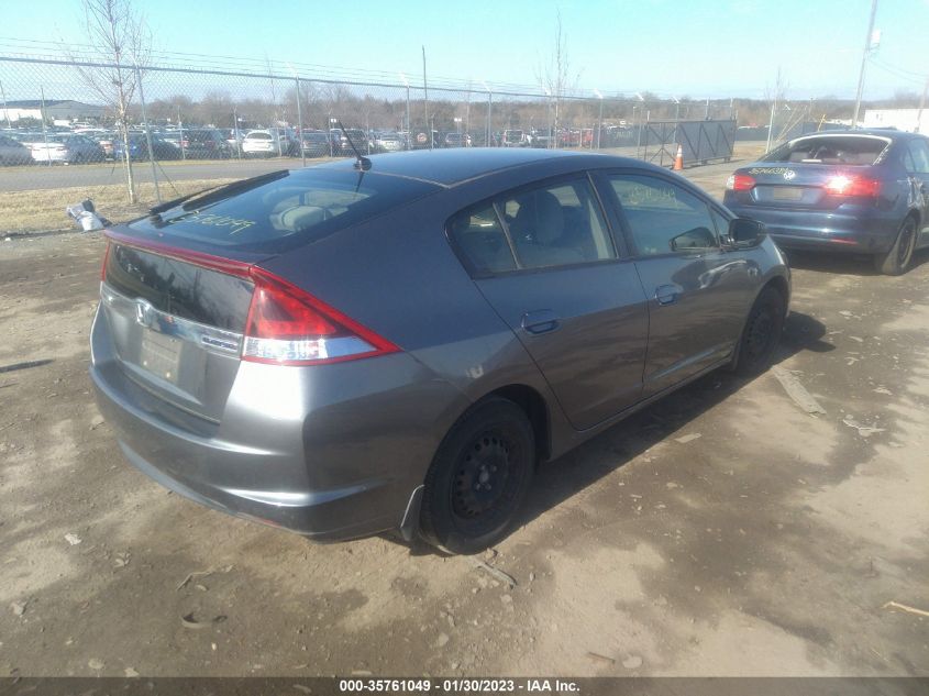 2013 HONDA INSIGHT JHMZE2H3XDS000809