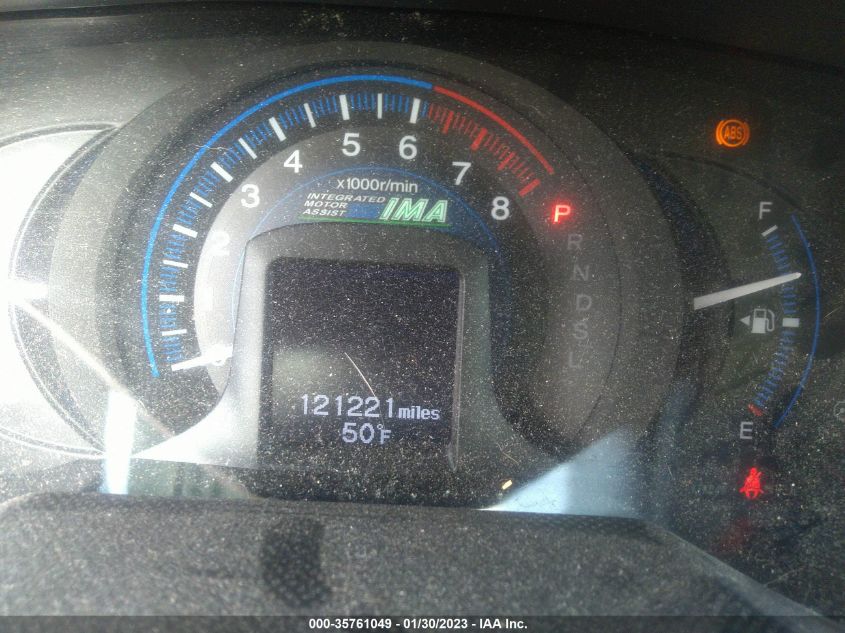 2013 HONDA INSIGHT JHMZE2H3XDS000809