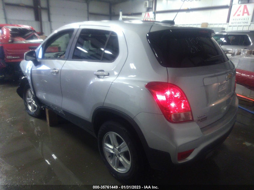 VIN 3GNCJKSB3LL331688 2020 CHEVROLET TRAX LS