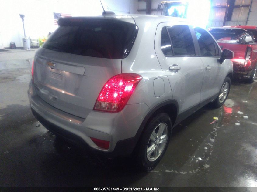 VIN 3GNCJKSB3LL331688 2020 CHEVROLET TRAX LS