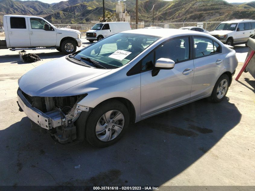 2015 HONDA CIVIC SEDAN LX 2HGFB2F5XFH534440