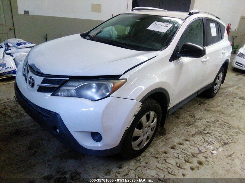 VIN 2T3ZFREV7DW008158 2013 TOYOTA RAV4 no.2