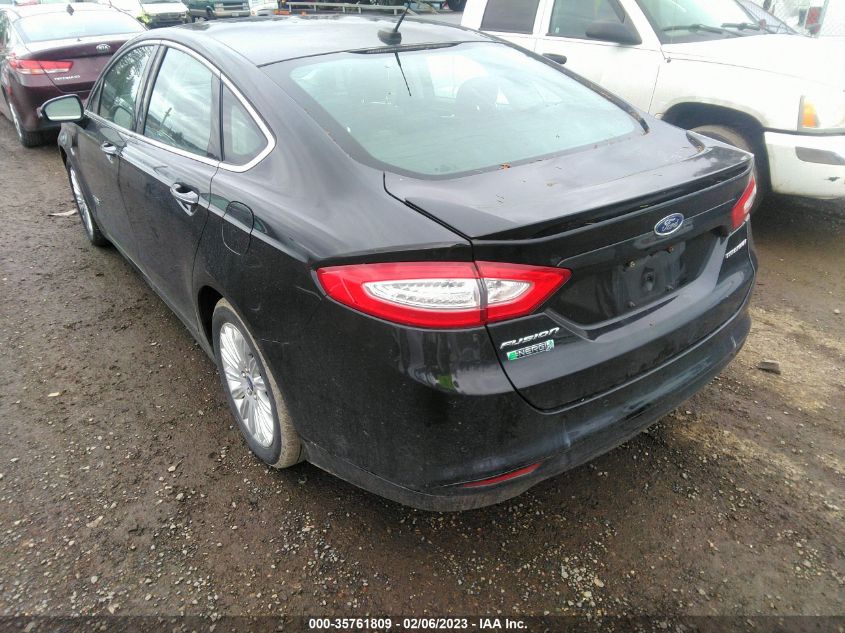 2013 FORD FUSION ENERGI TITANIUM 3FA6P0SU5DR326393