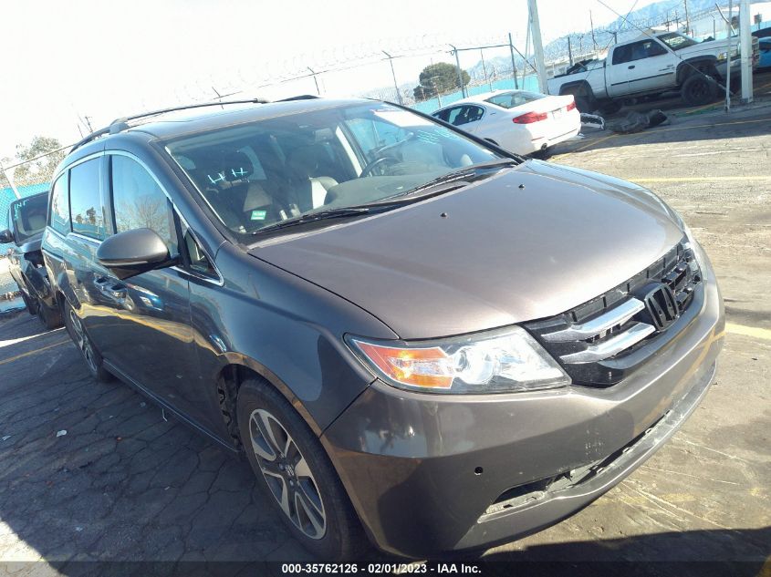 2014 HONDA ODYSSEY TOURING - 5FNRL5H95EB061349