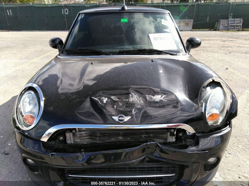 2013 MINI COOPER CONVERTIBLE WMWZN3C54DT569016
