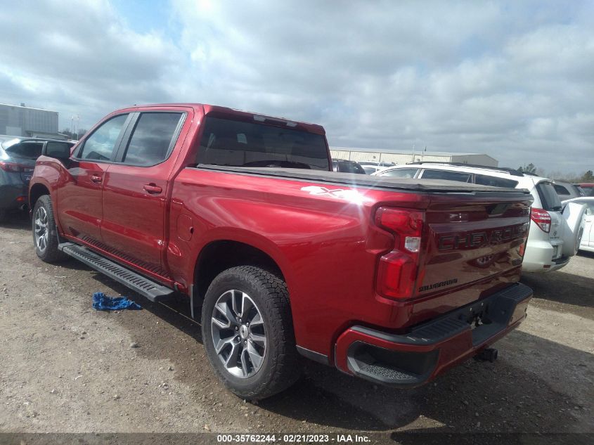 2022 CHEVROLET SILVERADO 1500 LTD RST 3GCUYEED4NG169038