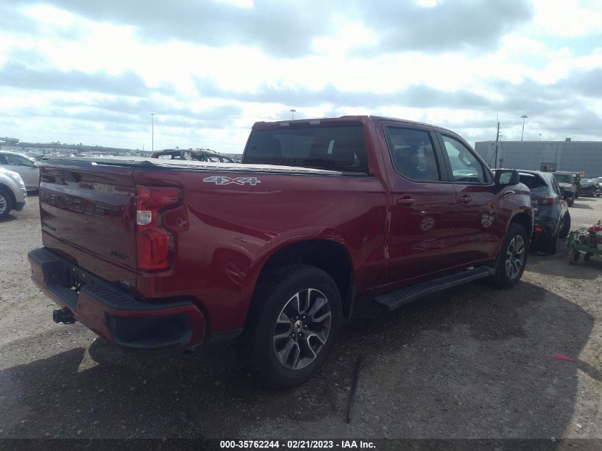 2022 CHEVROLET SILVERADO 1500 LTD RST 3GCUYEED4NG169038