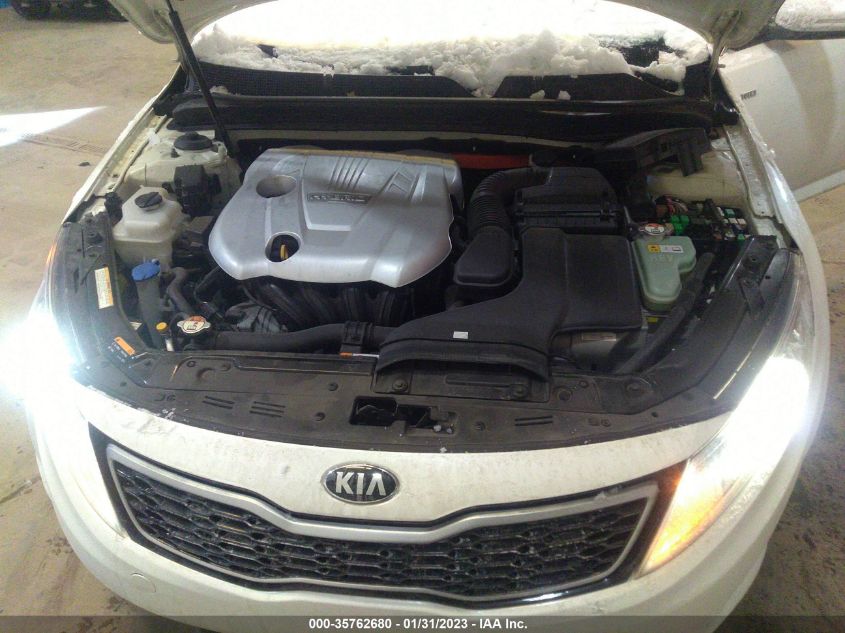 2013 KIA OPTIMA HYBRID EX KNAGM4AD8D5057760
