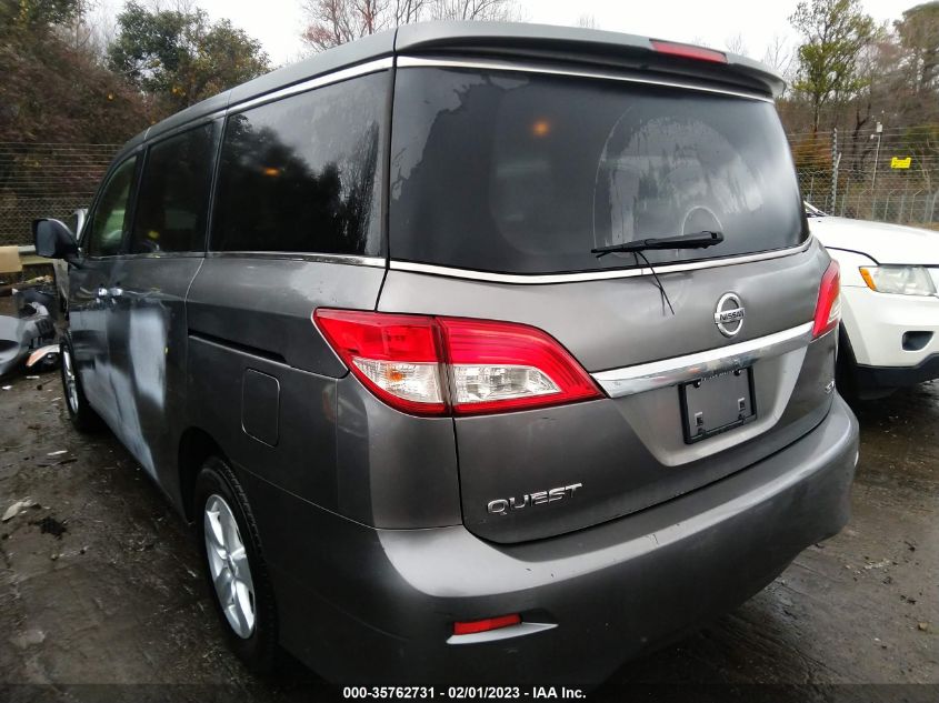 2015 NISSAN QUEST SV/S/PLATINUM/SL - JN8AE2KPXF9120702
