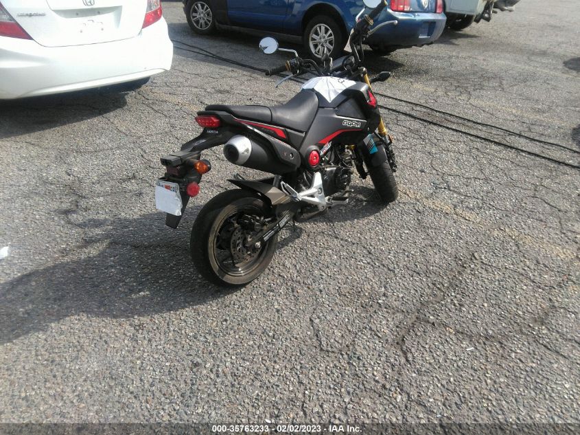 2015 HONDA GROM 125 MLHJC611XF5107975