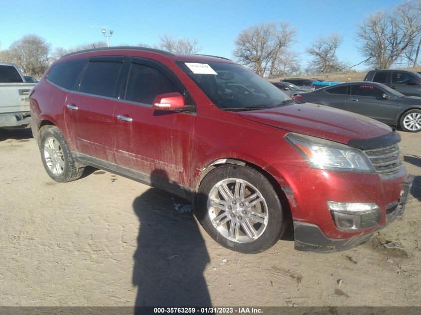2014 CHEVROLET TRAVERSE LT - 1GNKRGKD7EJ151174