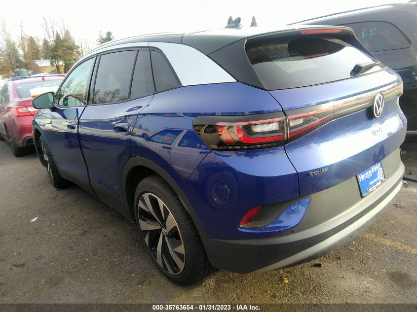 2022 VOLKSWAGEN ID.4 PRO S WVGKMPE25NP066201
