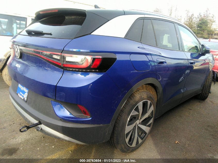 2022 VOLKSWAGEN ID.4 PRO S WVGKMPE25NP066201