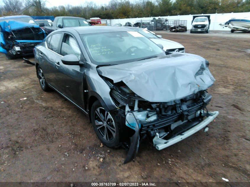 2022 NISSAN SENTRA SV - 3N1AB8CV4NY284527