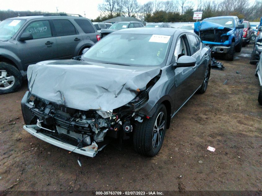 2022 NISSAN SENTRA SV - 3N1AB8CV4NY284527