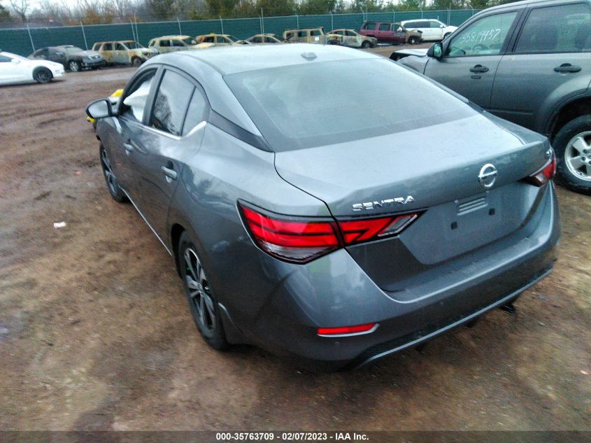 2022 NISSAN SENTRA SV - 3N1AB8CV4NY284527