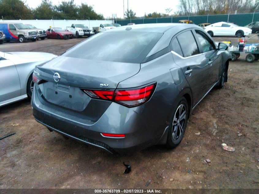 2022 NISSAN SENTRA SV - 3N1AB8CV4NY284527