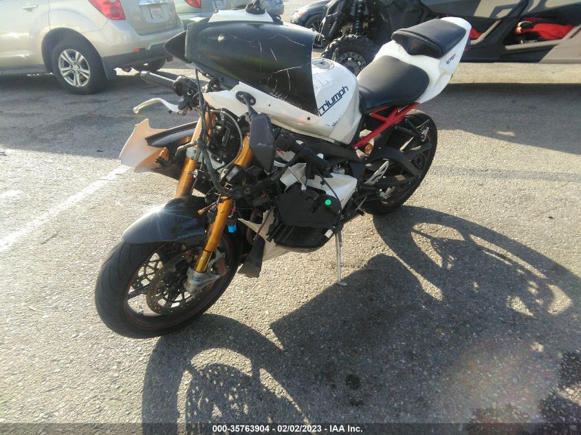 2012 TRIUMPH MOTORCYCLE DAYTONA 675/R SMTD03NS2CT524252