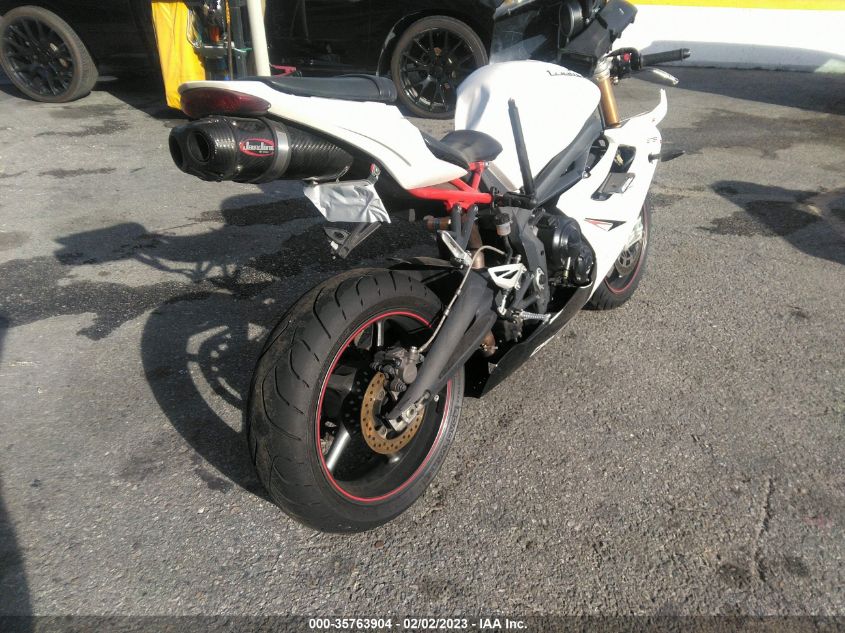 2012 TRIUMPH MOTORCYCLE DAYTONA 675/R SMTD03NS2CT524252