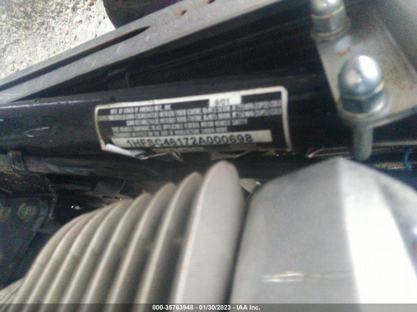 2002 HONDA VTX1800 C 1HFSC46172A000698