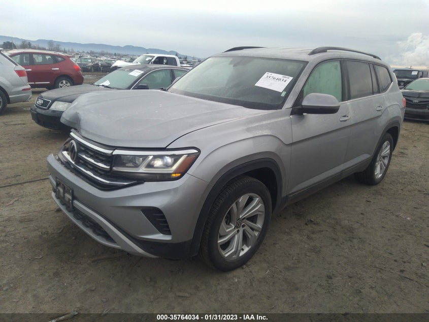 VIN 1V2HR2CA7MC576969 2021 VOLKSWAGEN ATLAS 3.6L V6 SE W/TECHNOLOGY