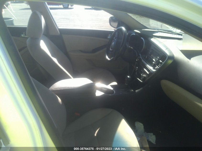 2015 KIA OPTIMA HYBRID KNAGM4ADXF5080363