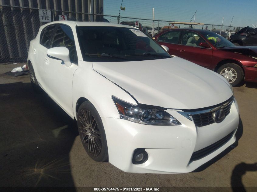 2013 LEXUS CT 200H HYBRID - JTHKD5BH3D2155454