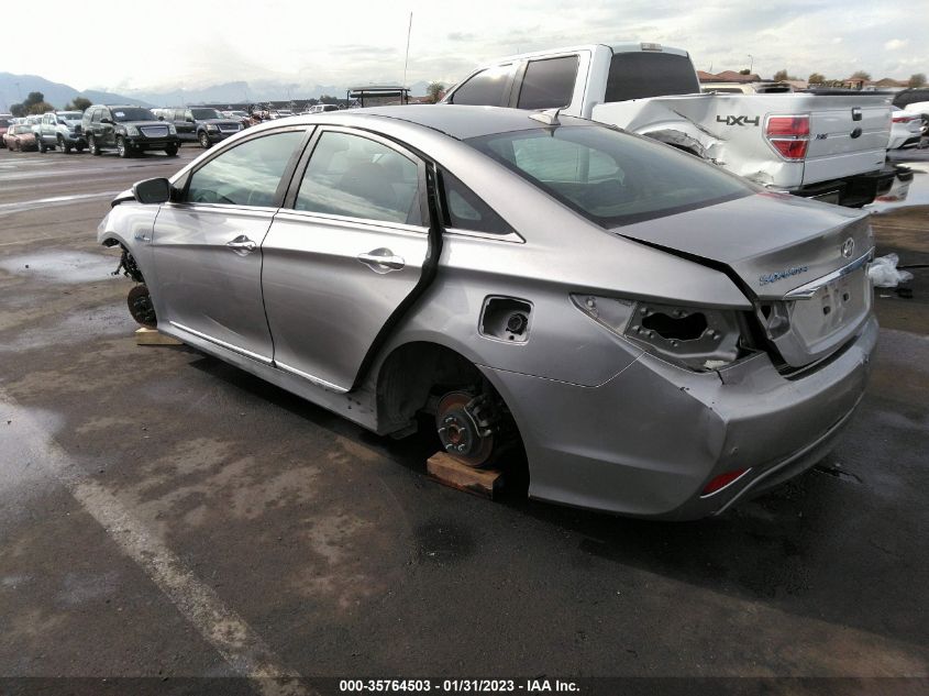 2013 HYUNDAI SONATA HYBRID - KMHEC4A43DA070187
