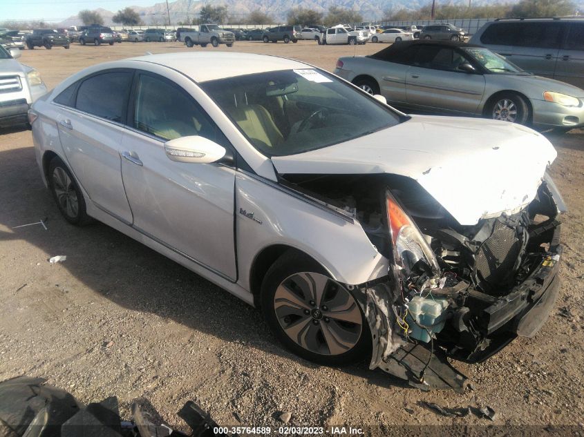 2013 HYUNDAI SONATA HYBRID LIMITED - KMHEC4A45DA092384