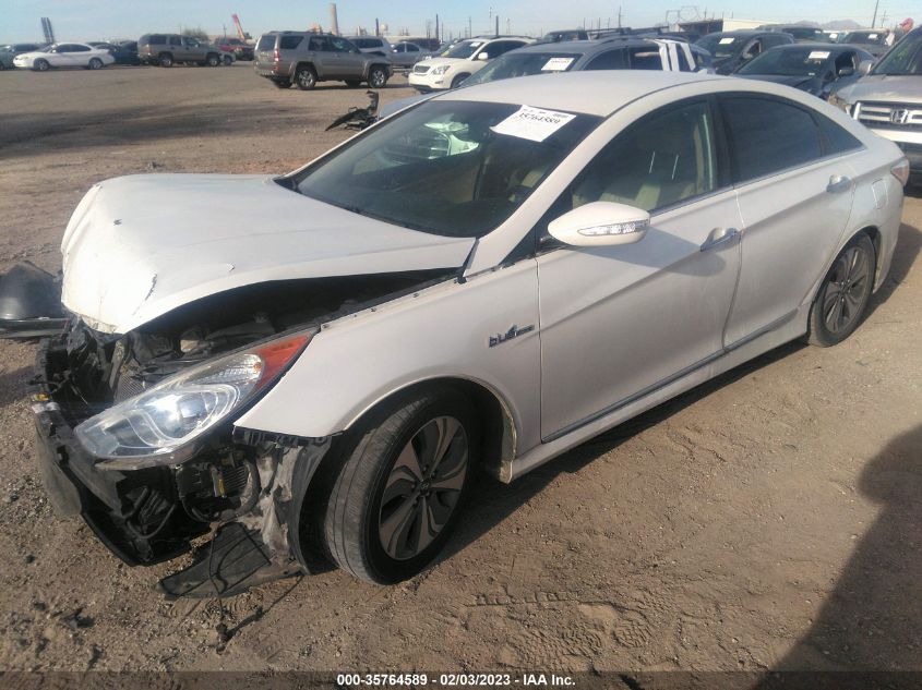 2013 HYUNDAI SONATA HYBRID LIMITED - KMHEC4A45DA092384