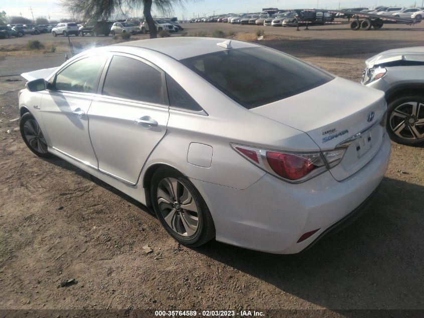 2013 HYUNDAI SONATA HYBRID LIMITED - KMHEC4A45DA092384