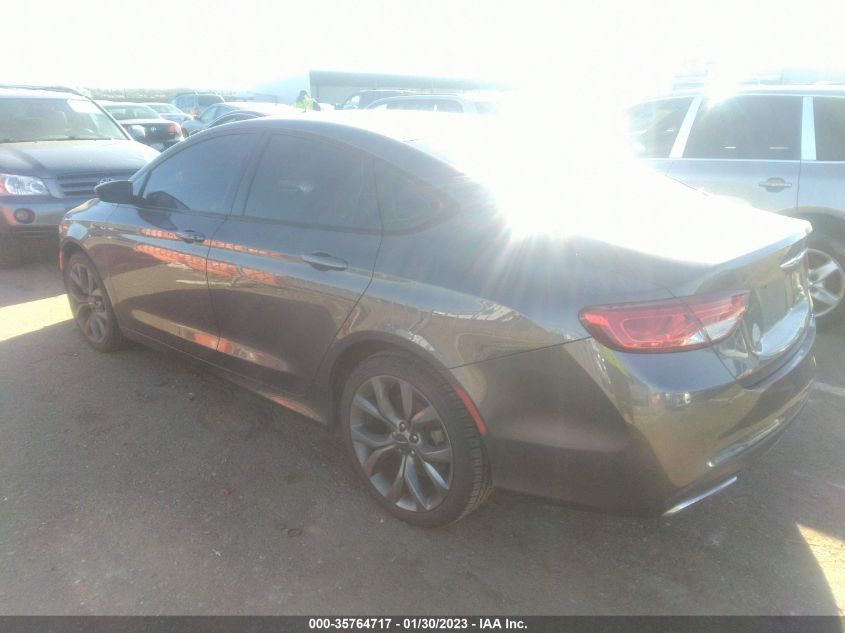 2015 CHRYSLER 200 S - 1C3CCCBB4FN633847