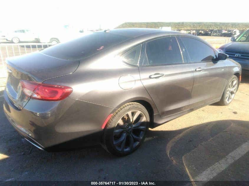 2015 CHRYSLER 200 S - 1C3CCCBB4FN633847