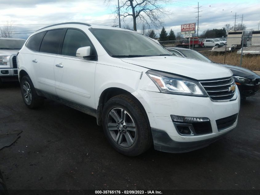2017 CHEVROLET TRAVERSE LT - 1GNKRGKD5HJ323755