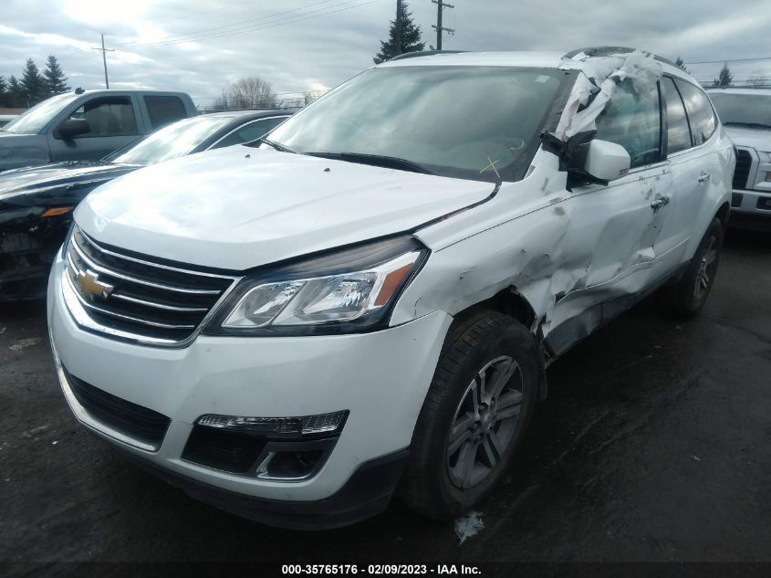 2017 CHEVROLET TRAVERSE LT - 1GNKRGKD5HJ323755